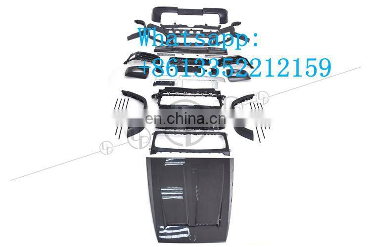 2019 G class w464 g63 front bumper rear bumper grille fender and carbon fiber hood body kit g500 g63 g65 g55
