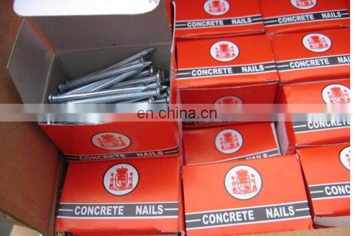 Twist shank Galvanized concrete nails