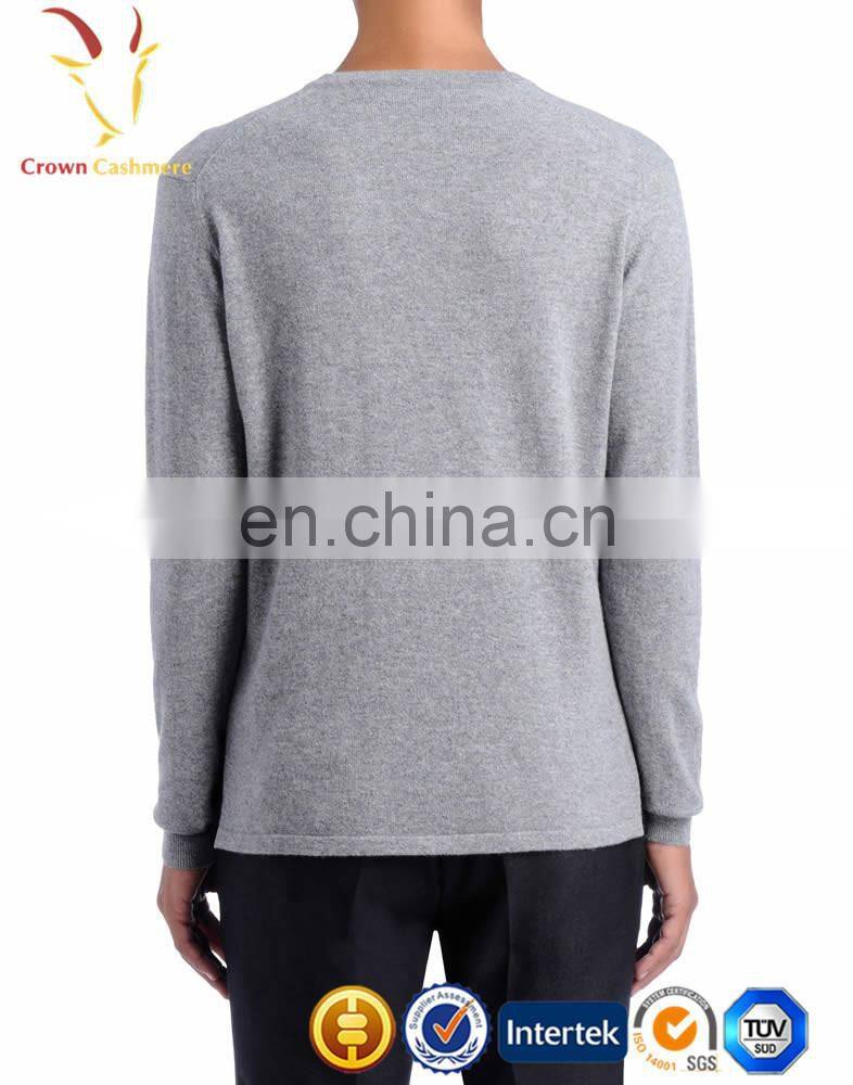 Men's color block Knitted Cashmere Pullover Sweater