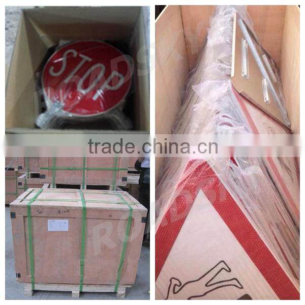 Custom Traffic Signs With Alumiun Plate And High Visibility
