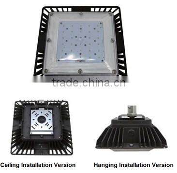 50000 Hours Lifespan 10970lm 120W LED Canopy Lights