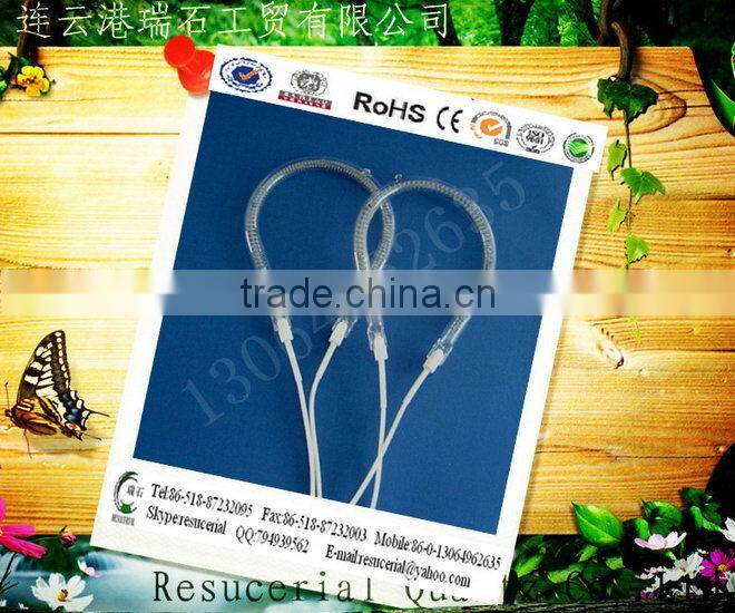 Design new products infrared quartz twin heating tube