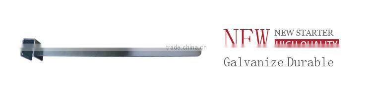 Metal straight hanger with 8 gears