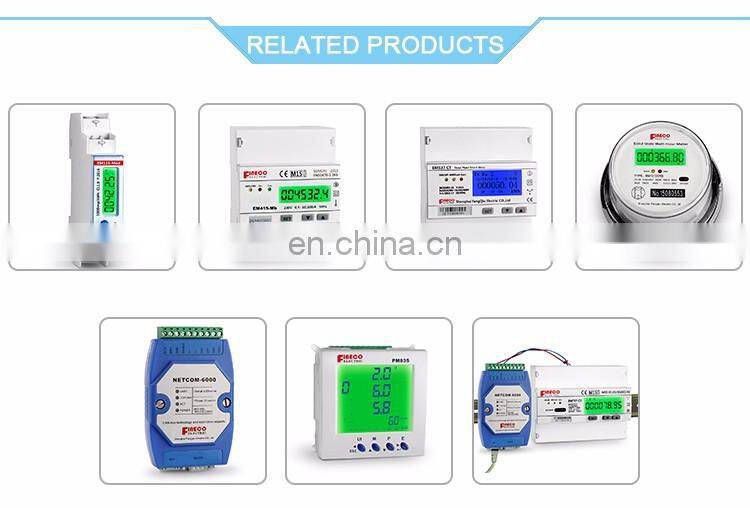 2 pulse output single phase bi-directional induction watt hour meter