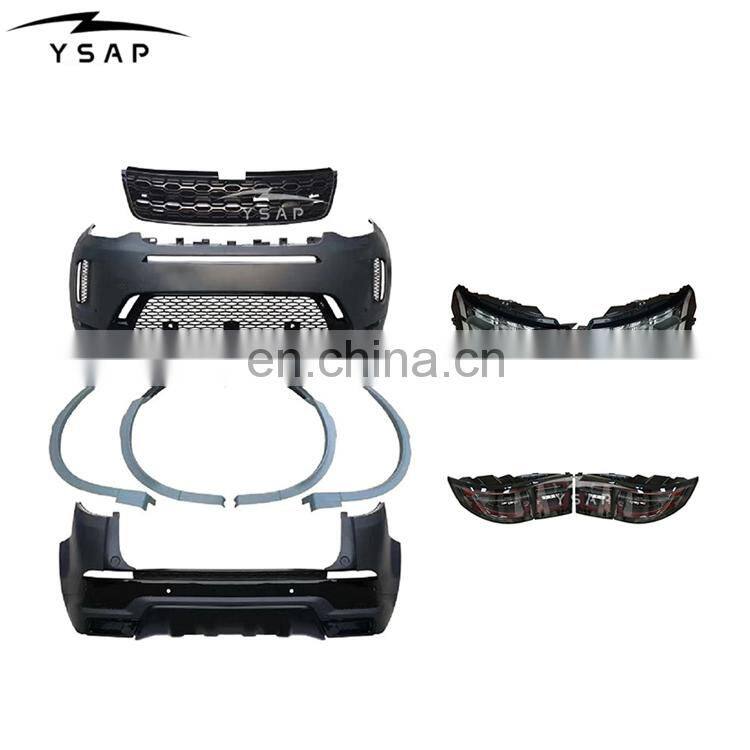 High quality facelift body kit upgrade kit for 15-19 Discovery Sport upgrade to 2020 Dynamic kit