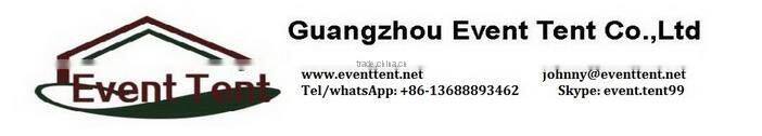 25x60m family aluminum alloy solar tent for sale for festivel