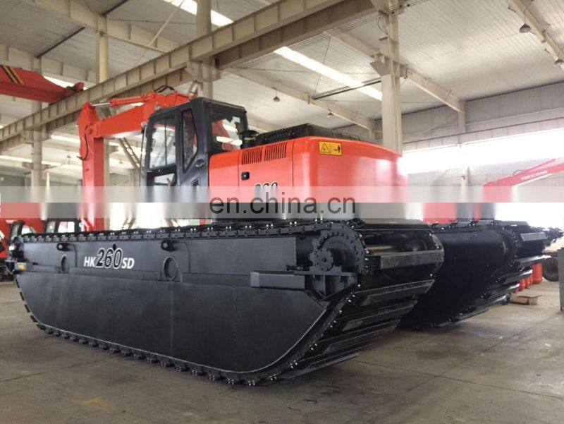China Amphibious Excavator 20 ton Swamp Excavator HK260SD for Sale