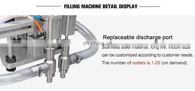 Semi-Automatic High Viscosity Peanut Butter Lotion Cream Jam Bottle Piston Pump Honey Thick Liquid Paste Filling Machine