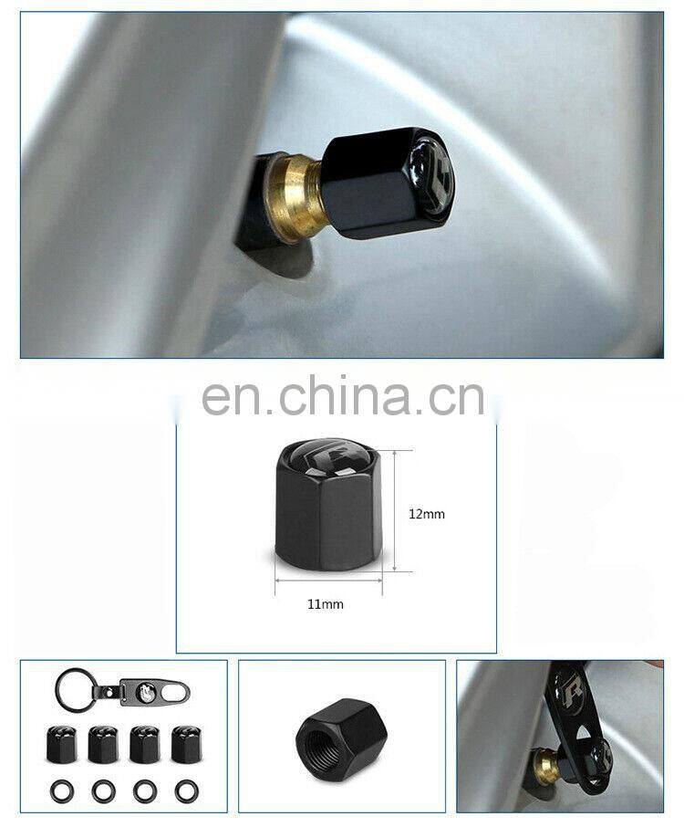 Union Jack Car Tyre Air Valve Dust Caps Plus Spanner Keyring