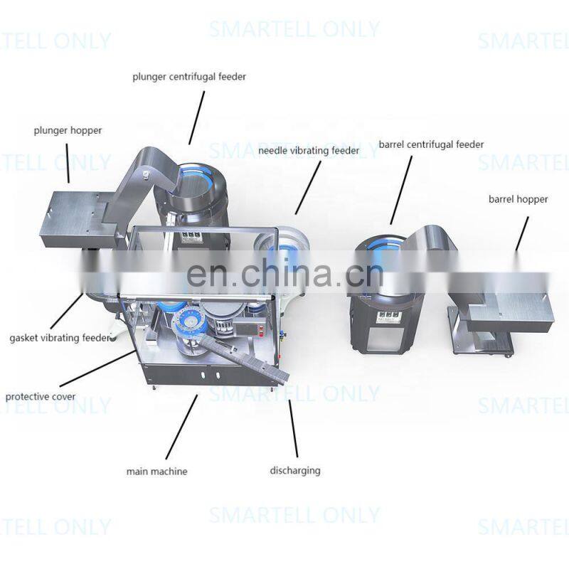 vaccine syringe assembly machine 0.5 ml 1 ml