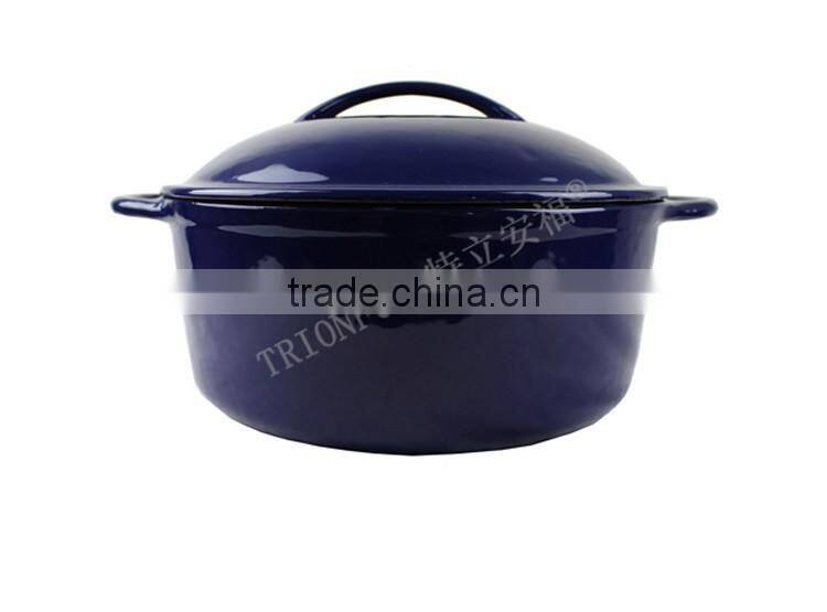 FDA approved multi Color Cast Iron Cookware TR1004: