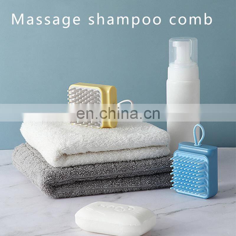 High quality Salon Head Massager Shampoo Scalp Massage Brush Hair Washing Comb Body Shower Brush Bath Spa Slimming Massage Brush