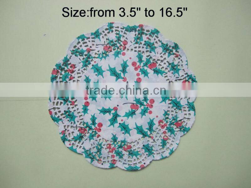 Round White Paper Doily,2012 Hot-Selling Lace Paper Doily