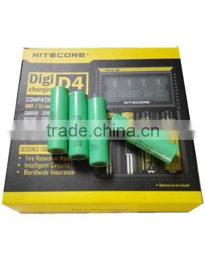 Authentic Nitecore D4 18650 26650 rechargeable lithium battery universal charger