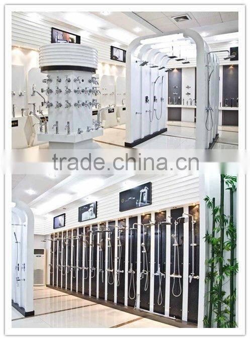 NICOR 6802 Fashion Design Copper Wall Mounted Chrome Plated Bathroom Bathtub Mixer