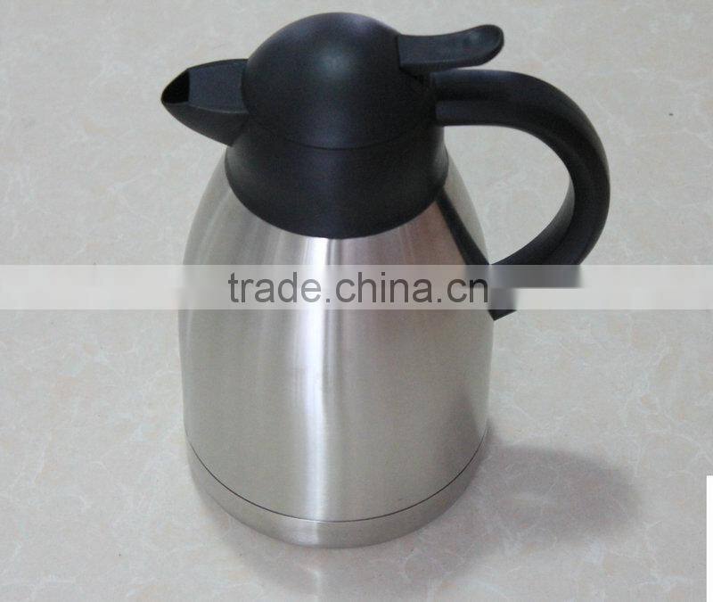 1.0L/1.2L/1.5L/2.0L hot sale stainless steel vacuum coffee pot manufacturer