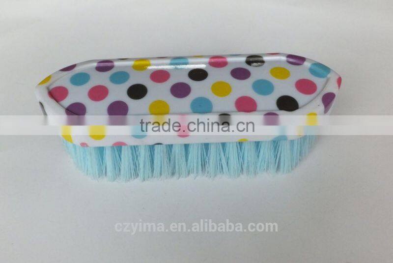New! coloed circle patterned horse dandy brush / equestrian