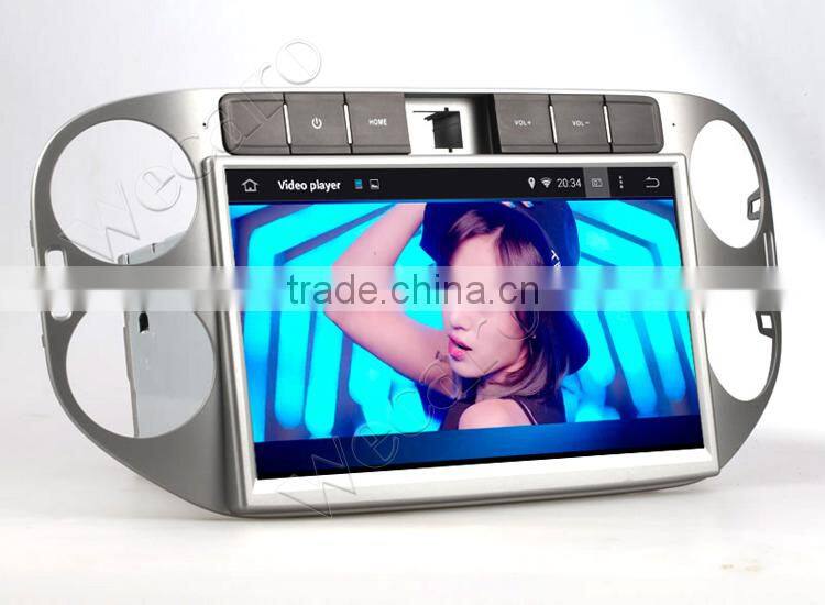 Wecaro 10.1" WC-VT1013 Android 4.4.4 car multimedia system double din for vw tiguan dvd player gps audio system GPS