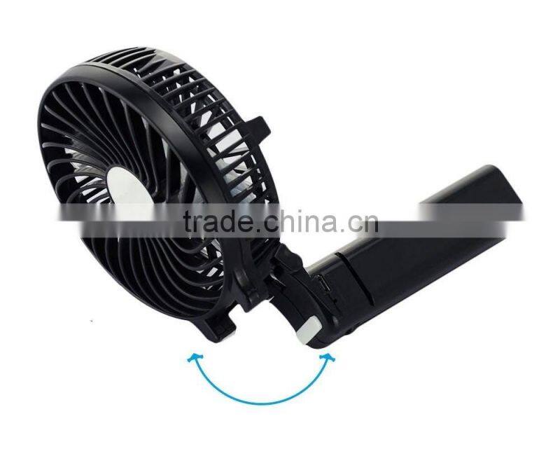 Rechargeable Battery Portable Handheld Mini USB Labtop Desk Fan Stepless Speed Big Wind mini USB ABS Fan