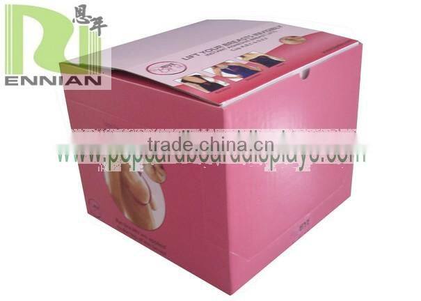Customized Cardboard Dump Bin Display For Underwear