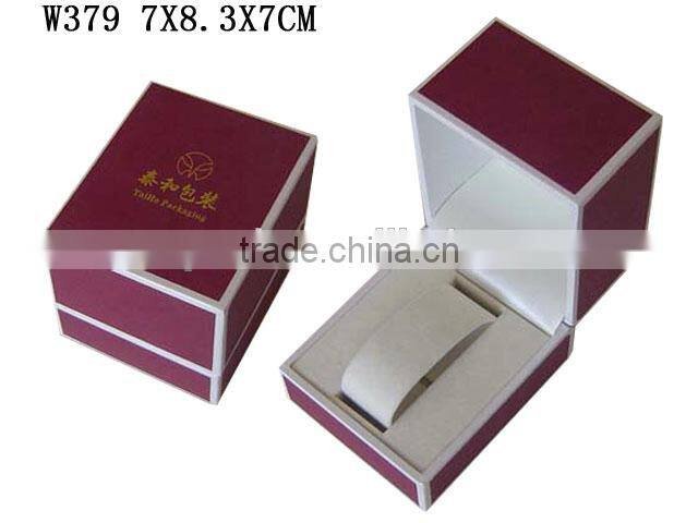 Red Plastic Men Watch Box