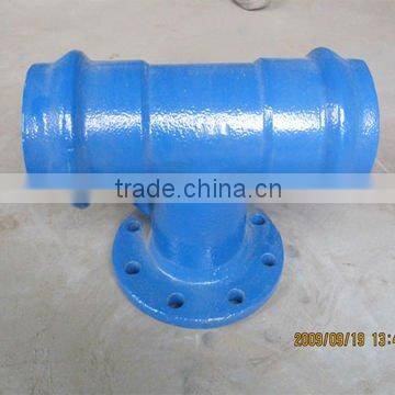 ductile iron pipe fitting flanged adaptor
