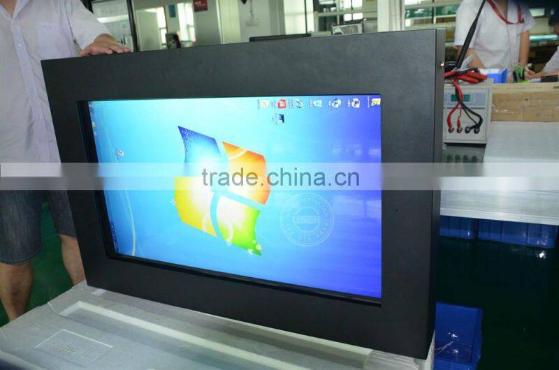Floor standing touch screen kiosk, all in one PC, 19''/22''/32''/42''