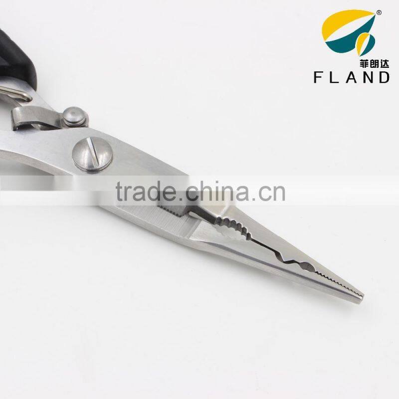 Wholesale all machine cut aluminium fishing plier/fishing equipment