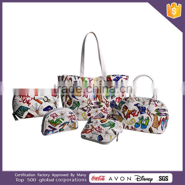 The Best Design fashion beautiful wholesale canvas cosmetic bag/makeup bag