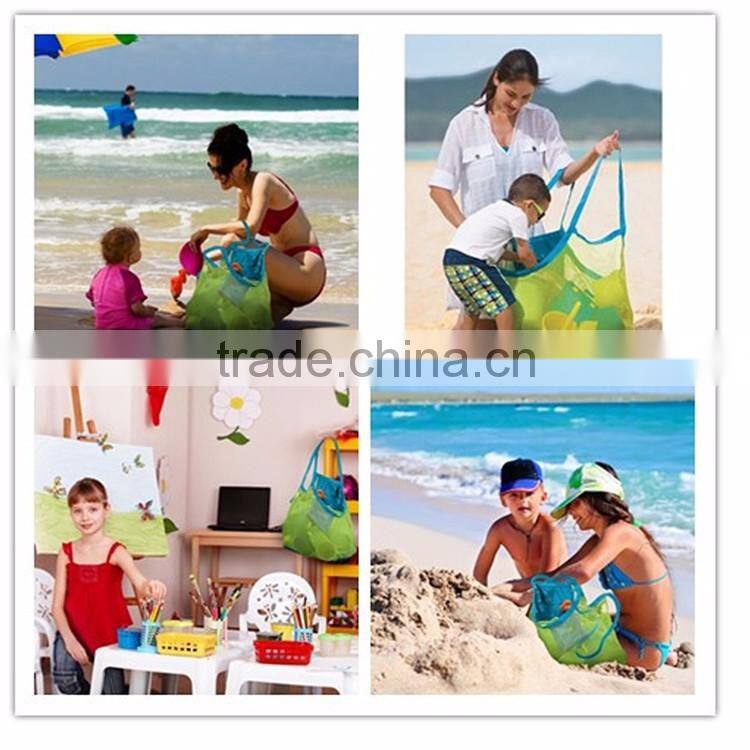 Good for the Beach Family Children Play Mesh Beach Tote Bag Swimming Polyester Wholesale Mesh Bag
