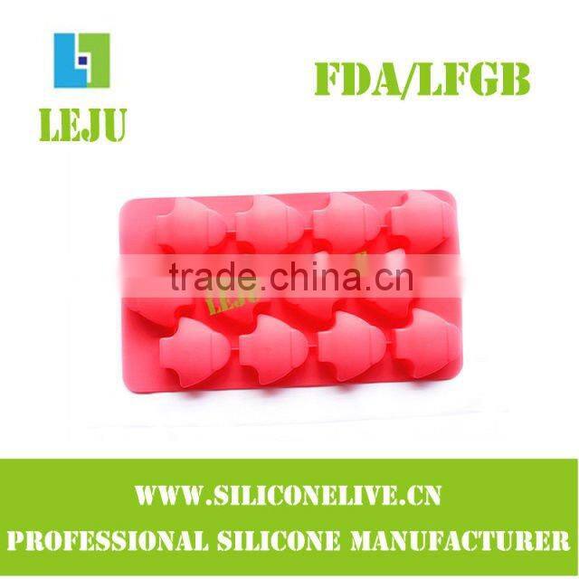 cute penguin silicon cake mould
