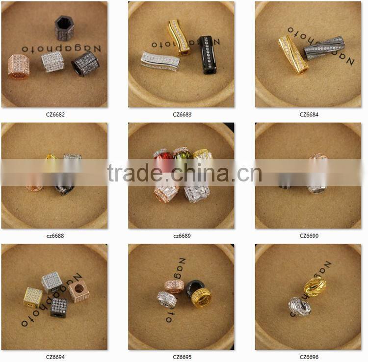 S724 Stainless Steel round ball Pendant ends