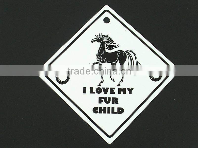 baby on board car sign, baby safety sign sticker