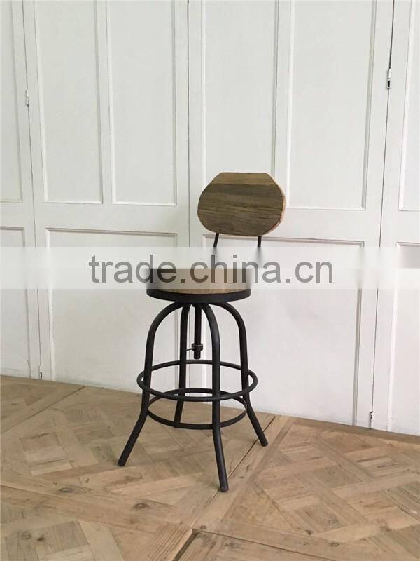 vintage metal high chair/bar chair