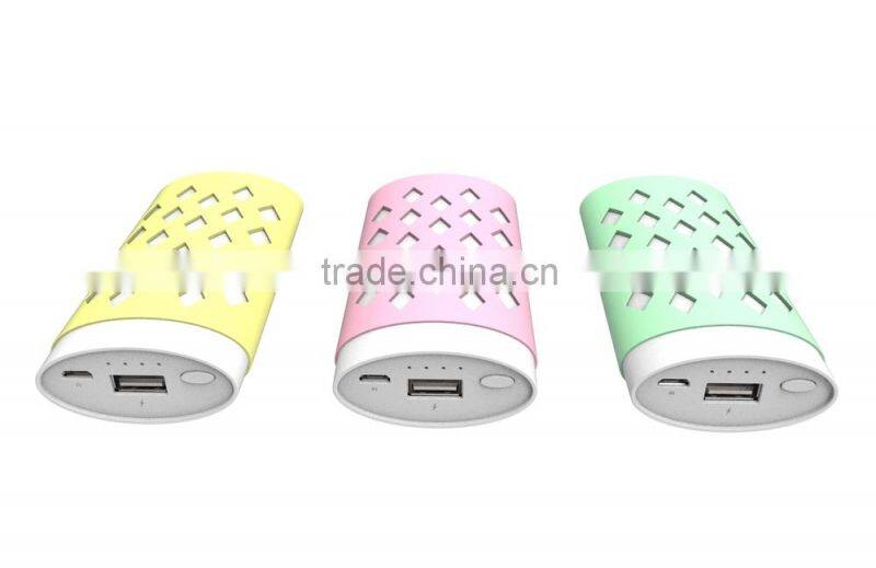 High Quality 5200 mah With LED Flashlight Portable Power Bank