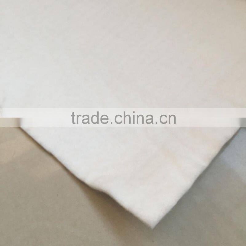 needle punched polyester geotextile fabric for filtration