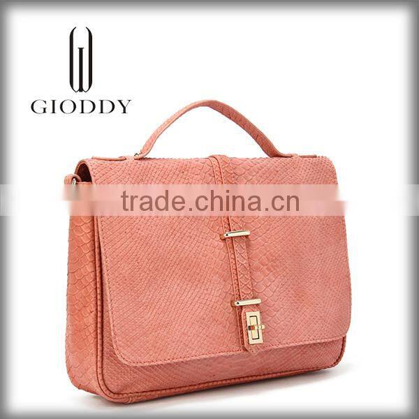 Gioddy hot selling fashion candy color shoulder bag