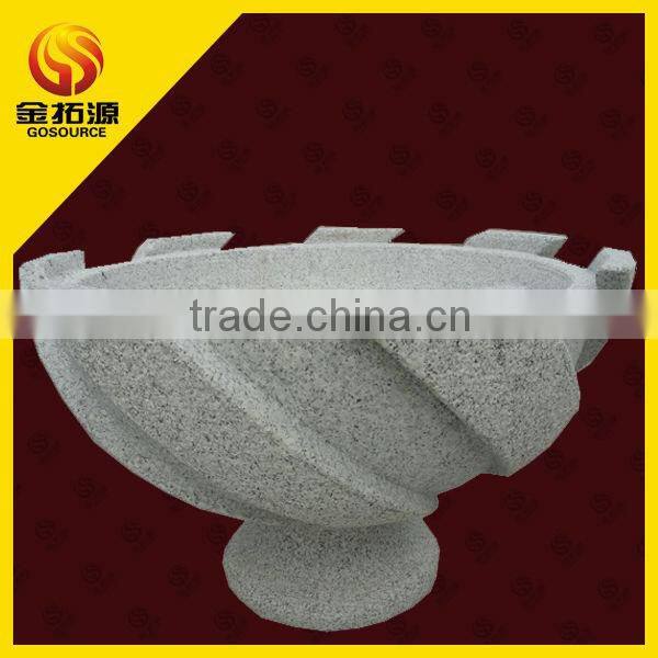 outdoor garden granite cheap flower pots
