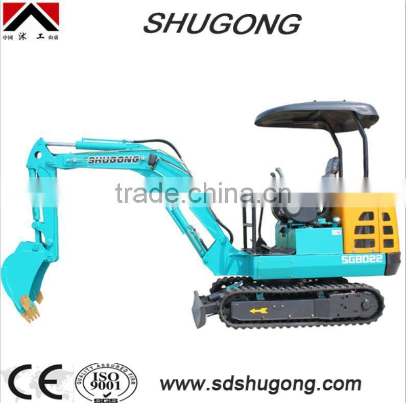 mini digger/ 2.0 ton mini excavator/ 2.2 ton excavator / small construcion machinery / crawler excavator