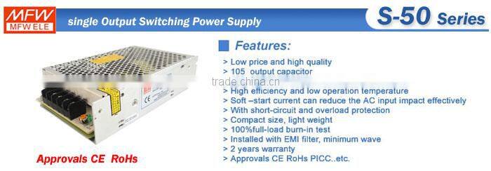hot electronics products 50w led driver 5V power supply china fty