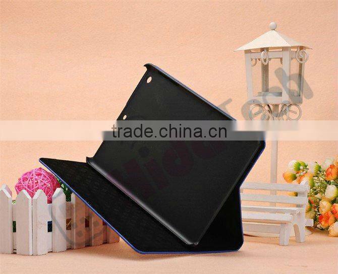For iPad Mini Leather Case,Dot & Little Girl Design Book Style Leather Case for iPad Mini,Leather PC Cover Case