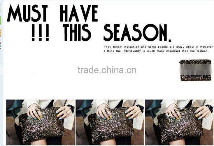 Sequin and Bead Evening Bag