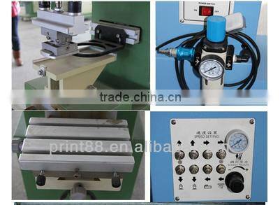 China pad printing machine for sunglasses, pen, lighter bottle LC-PM1-200