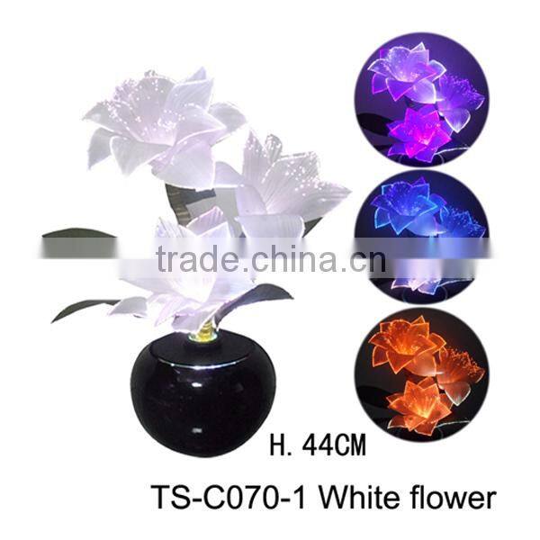 Wedding Occasion fiber optic decorations big flowers