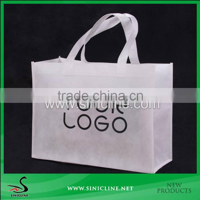 Sinicline Customized Small non-woven bag for gift packingSinicline Customized endurable and stable white non-woven bag