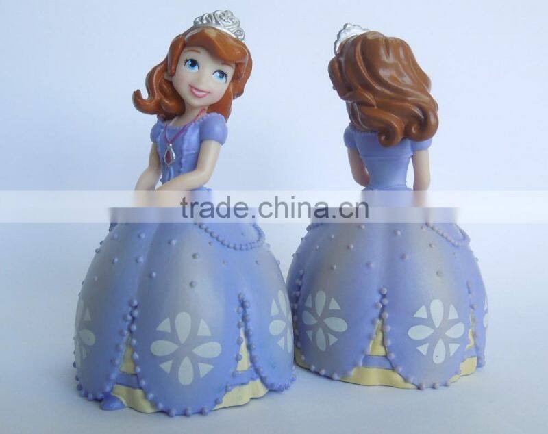 OEM plastic action figures/cartoon toys/PVC girls figures