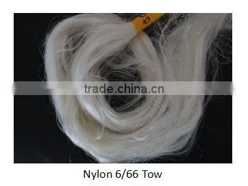 trilobal bright nylon fiber flat white virgin 100%