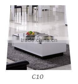 Hot sales C5 modern stainless steel frame mable coffee table