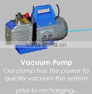 car air conditioning service machine/refrigerant recovery machine AC station GEAF160M