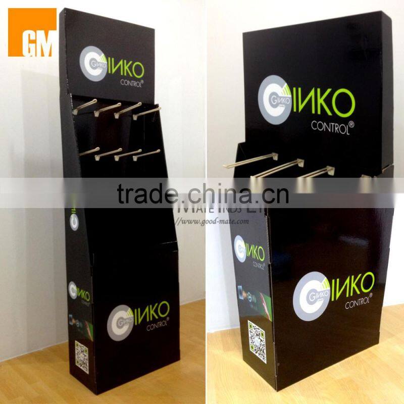 Goodmate POP Store Cardboard display Stands For Hanging Items